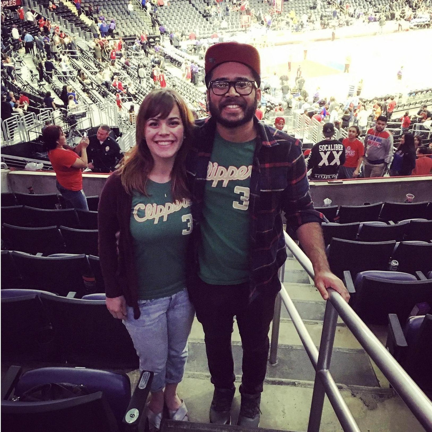 Clippers game, March 2016