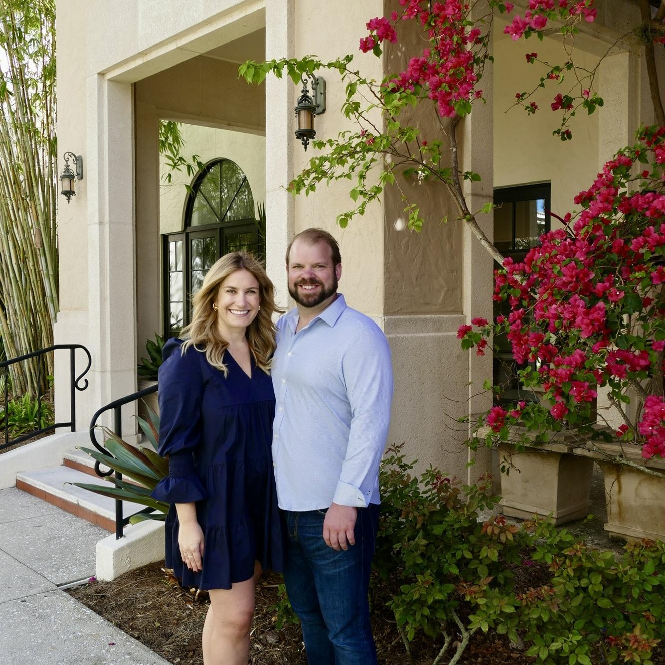 Our first Christmas Card. Winter Park, Florida. November 2024