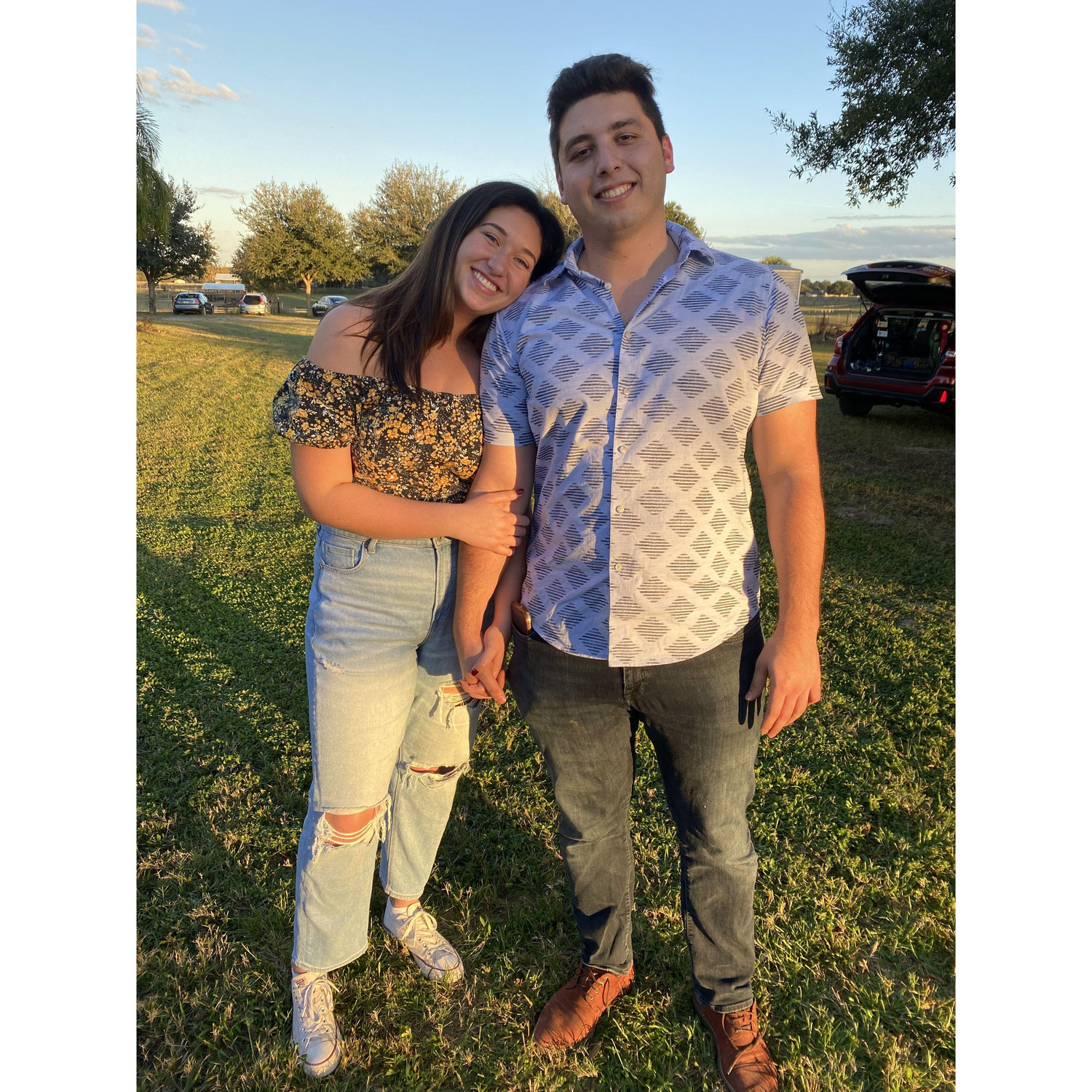 Thanksgiving 2021! This was the first picture as official boyfriend and girlfriend.