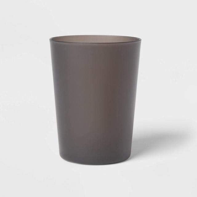 18oz Plastic Short Tumbler Black - Room Essentials™