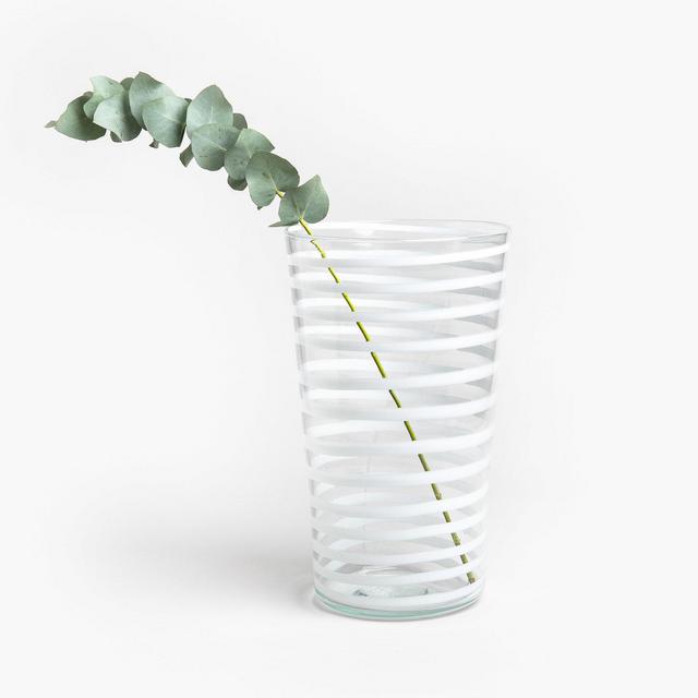 Yali Glass "A Nastro" Giant Vase