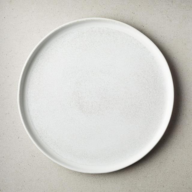 Drift Reactive Silver Grey Dinner Plate