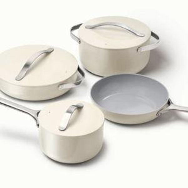 CREAM Ceramic Cookware Set | Caraway