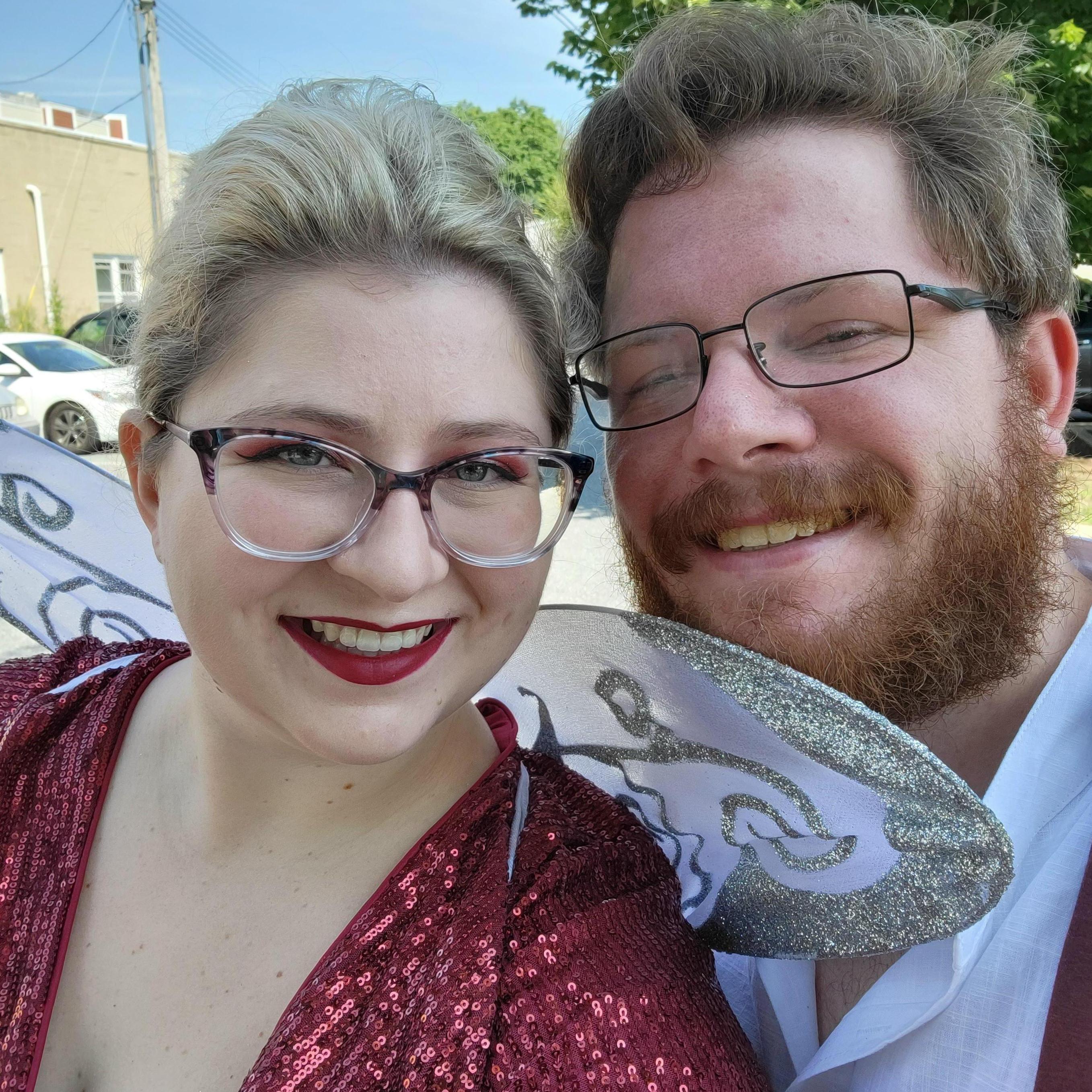 The Fairy Godmother and Human Shrek, August 2021