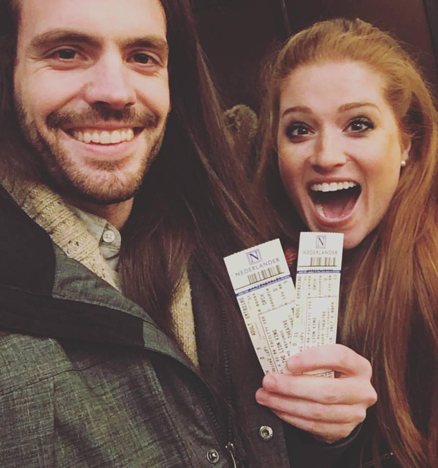 2017 - Valentines Date to see Lion King on Broadway in NYC.