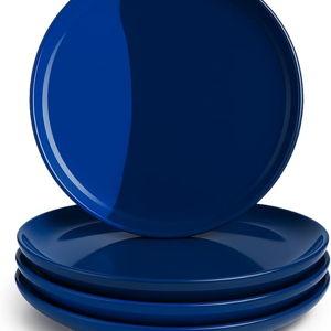 Melamine Dinner Plates | Set of 4 | Cobalt/Navy