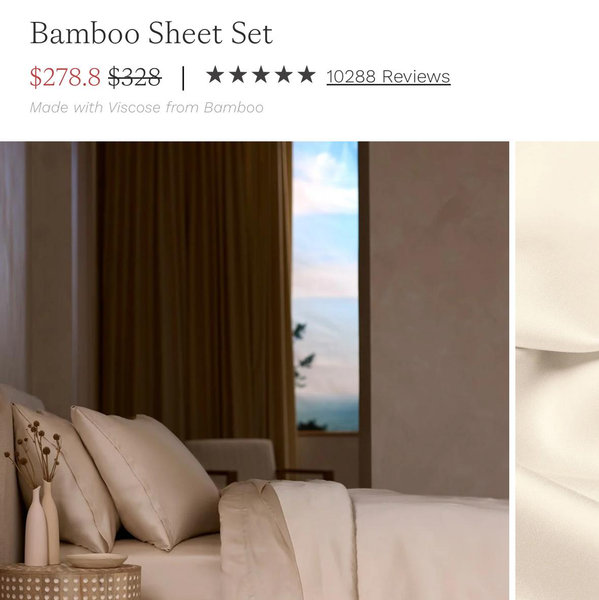 Bamboo Sheet Set