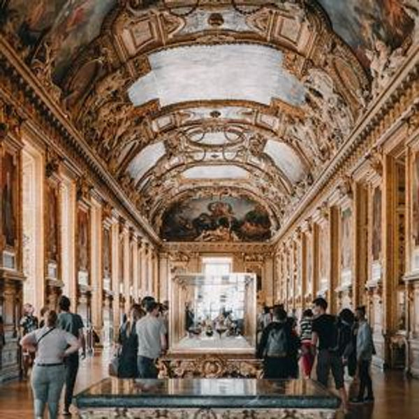 An Afternoon at The Louvre, Paris