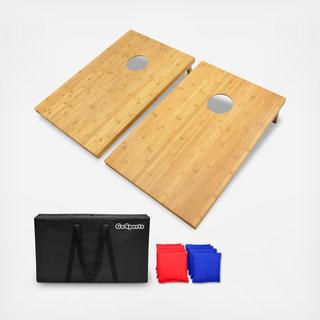 Bamboo Cornhole Set