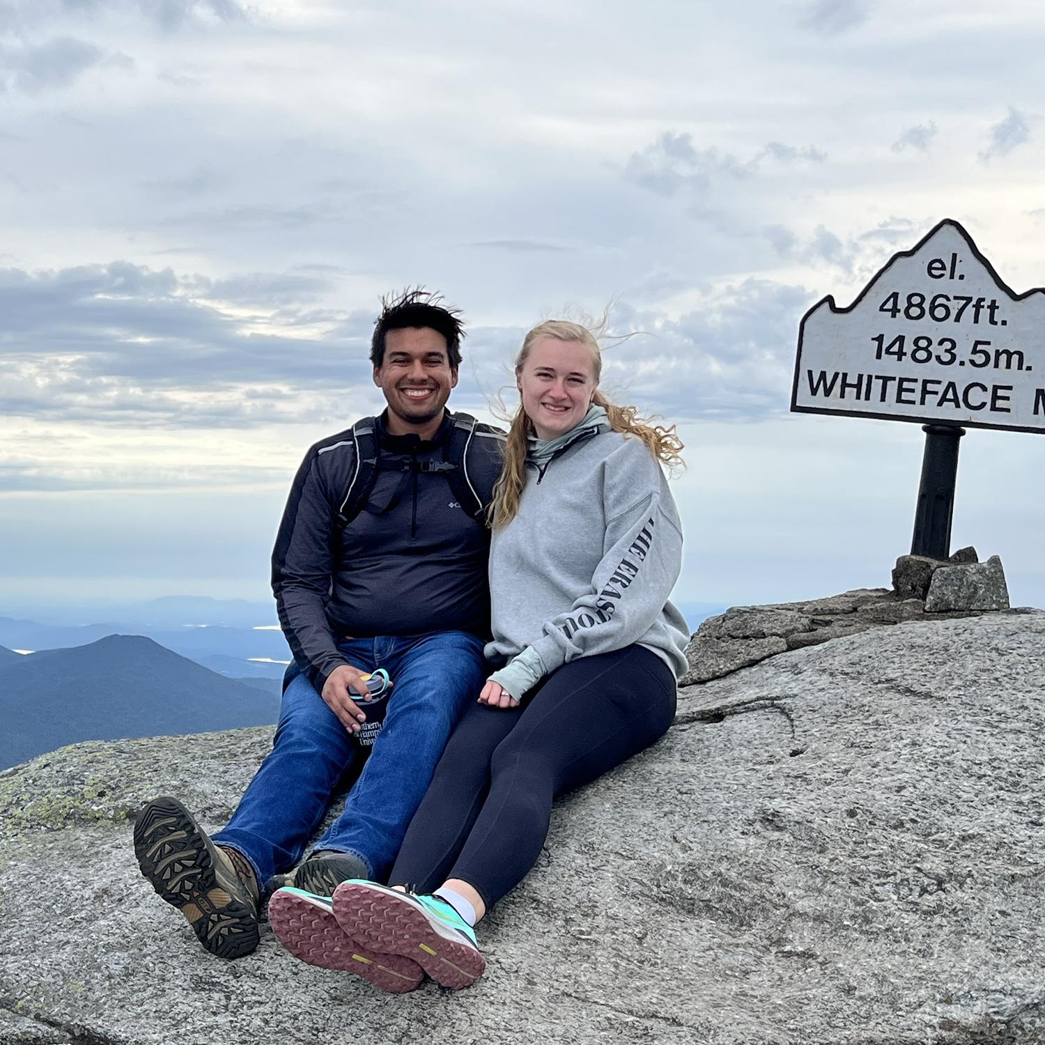 On top of Whiteface Mountain