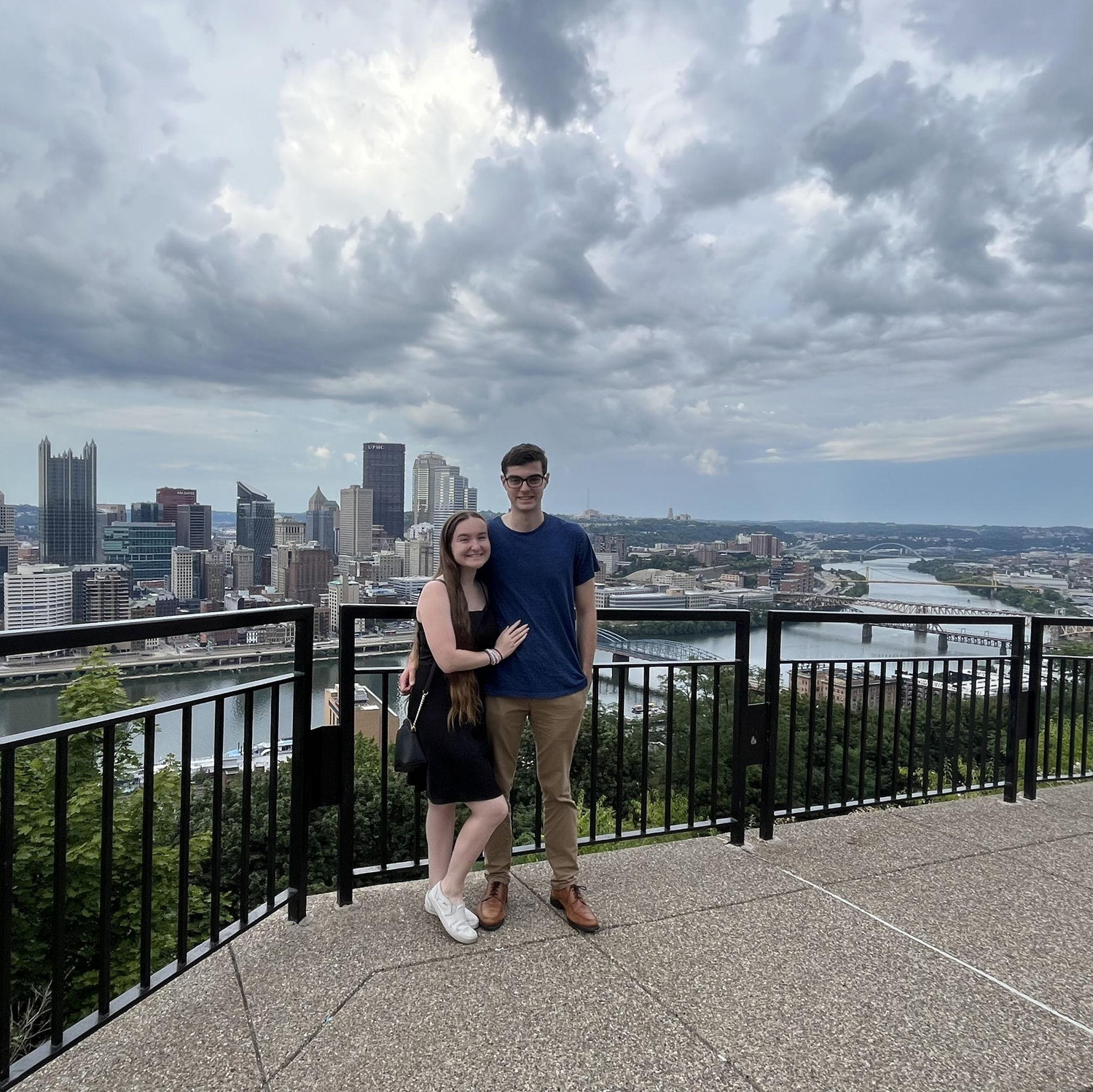 Our summer in Pittsburgh, our first time living together (2022)