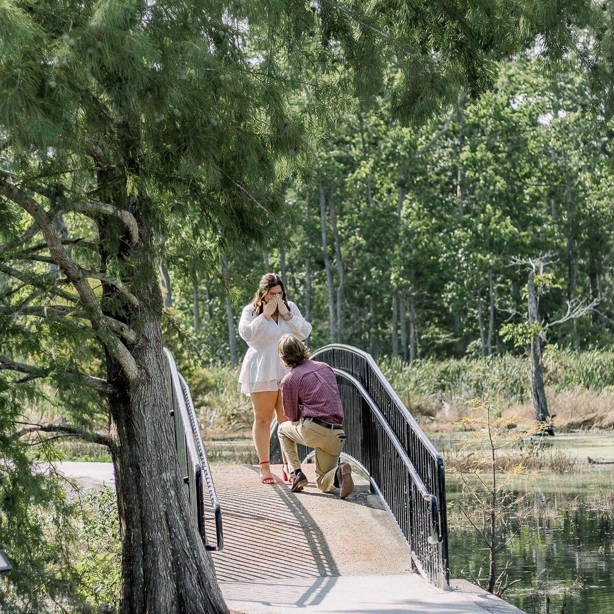 Proposal - July 2022. Same place Annabelle’s father proposed to her mother.