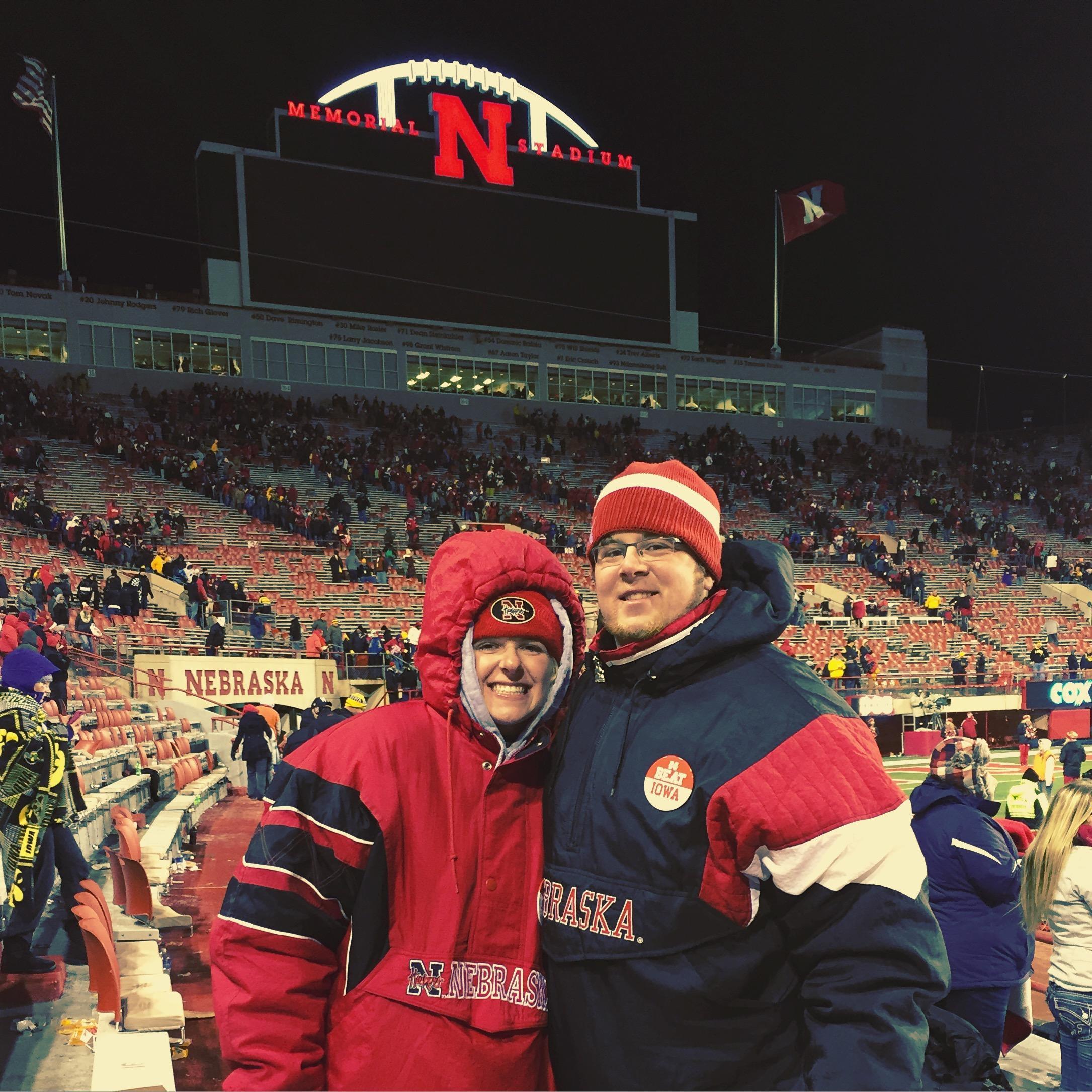 Biggest Husker fans ever!