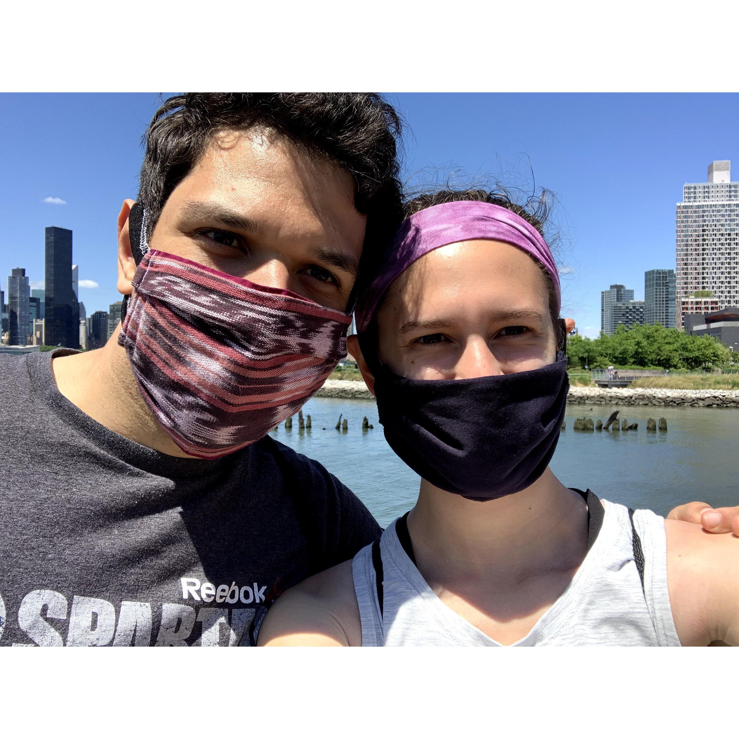 Maskie at Gantry State Park.