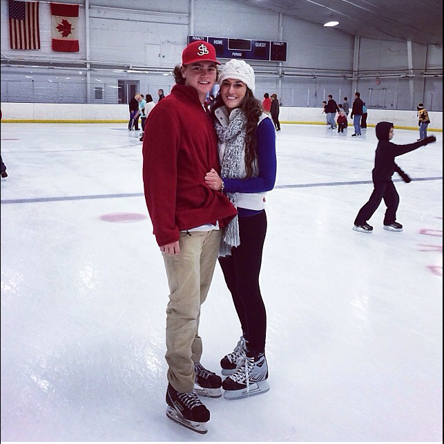 Ice Skating Date 2013. Jack had to drag me around the ice.