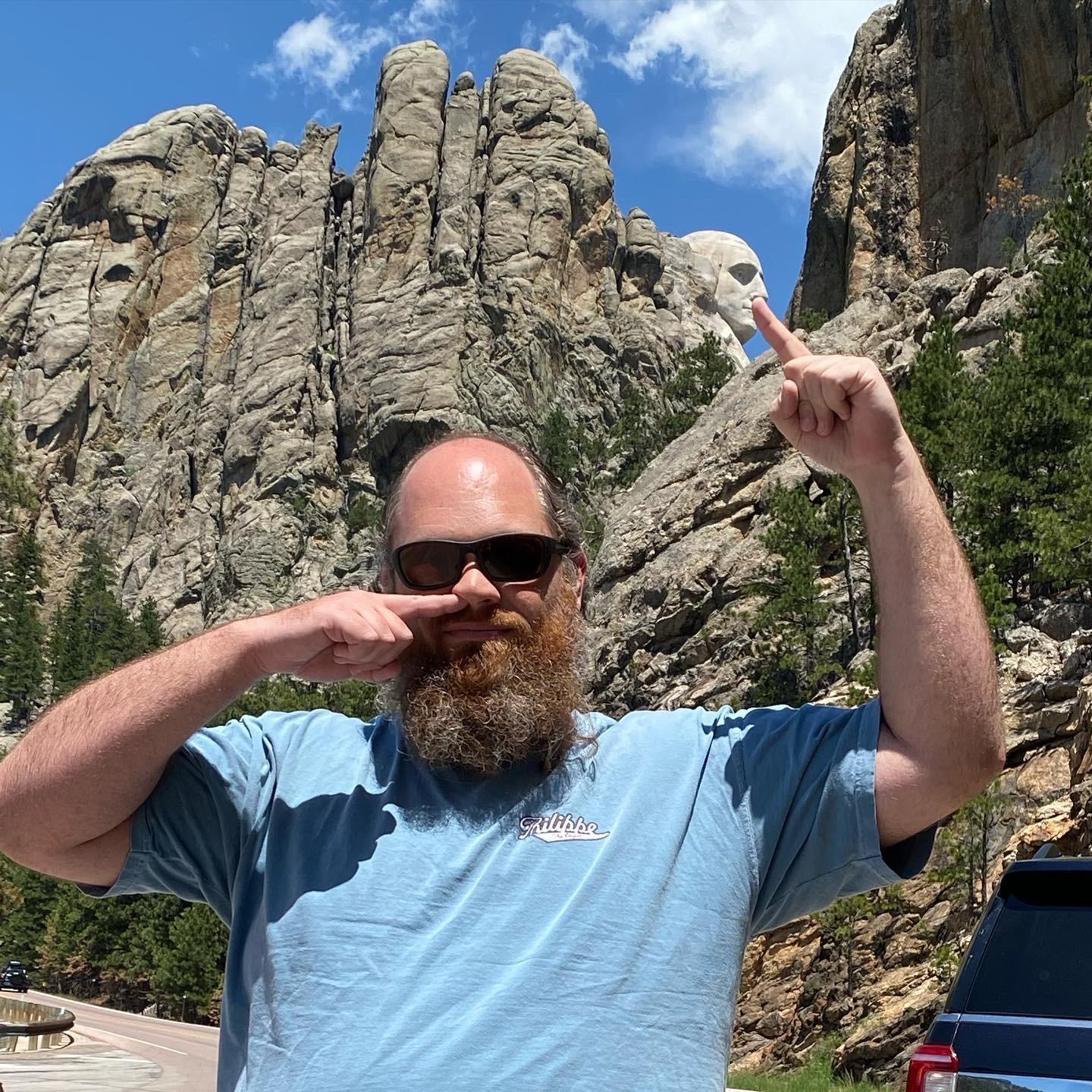 John got to experience my home state and enjoyed every moment.