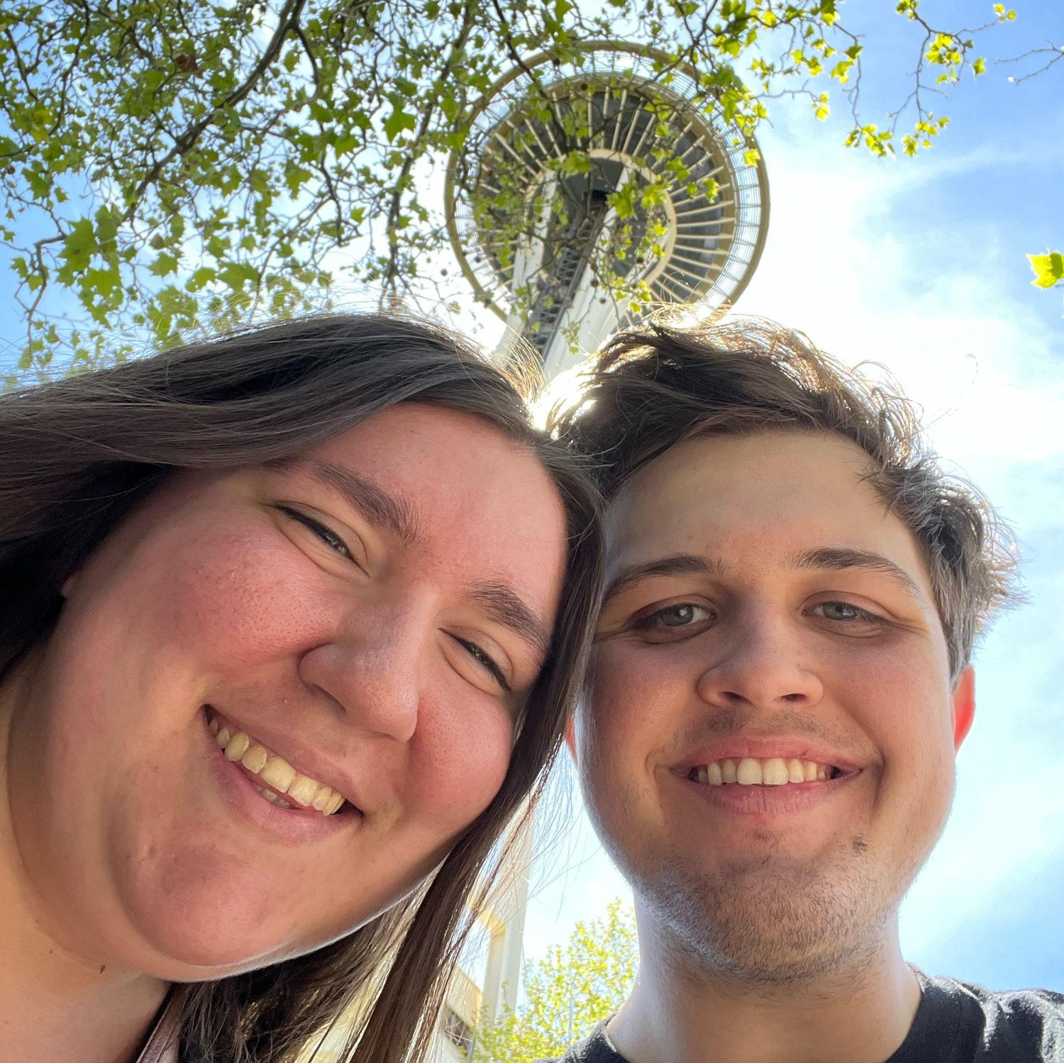 From our trip to Seattle... three months in.