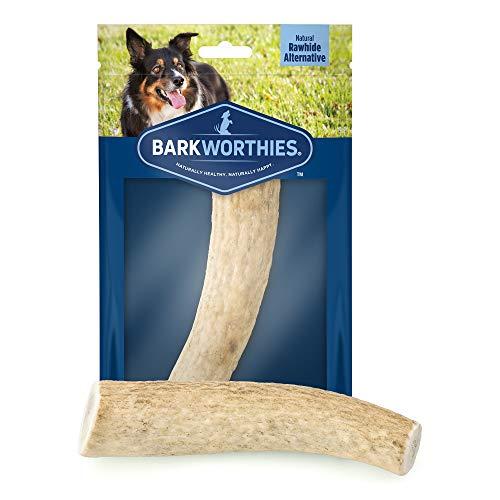 Barkworthies Hand Selected, Naturally Shed Split & Whole Elk Antlers - Premium Long Lasting, Odor Free Dog Chews for All Dog Sizes and Breeds - No Chemical Treatments, No Added Preservatives
