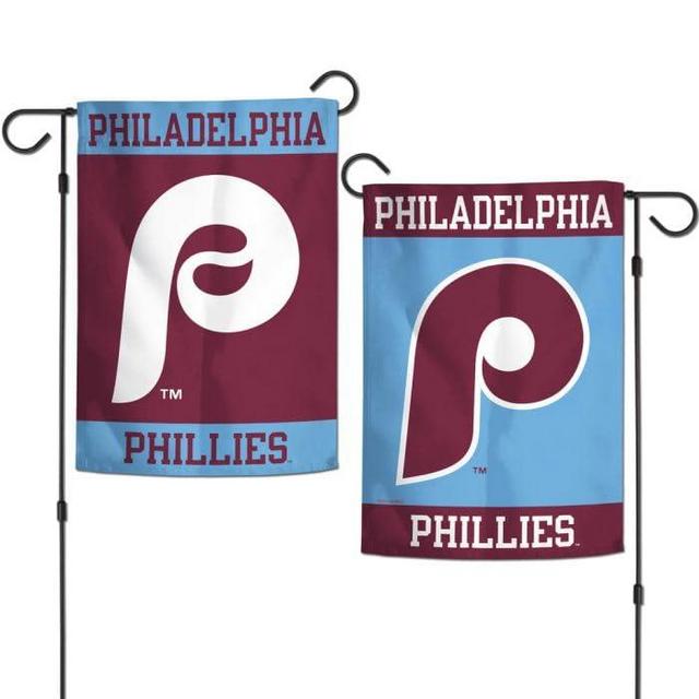 WinCraft PHILADELPHIA PHILLIES GARDEN FLAGS 2 SIDED 12.5"" X 18""