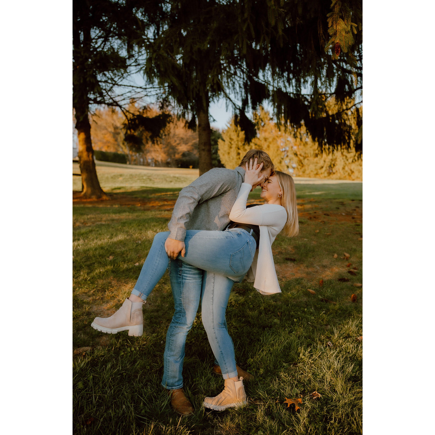 Taken immediately after she said "YES!"