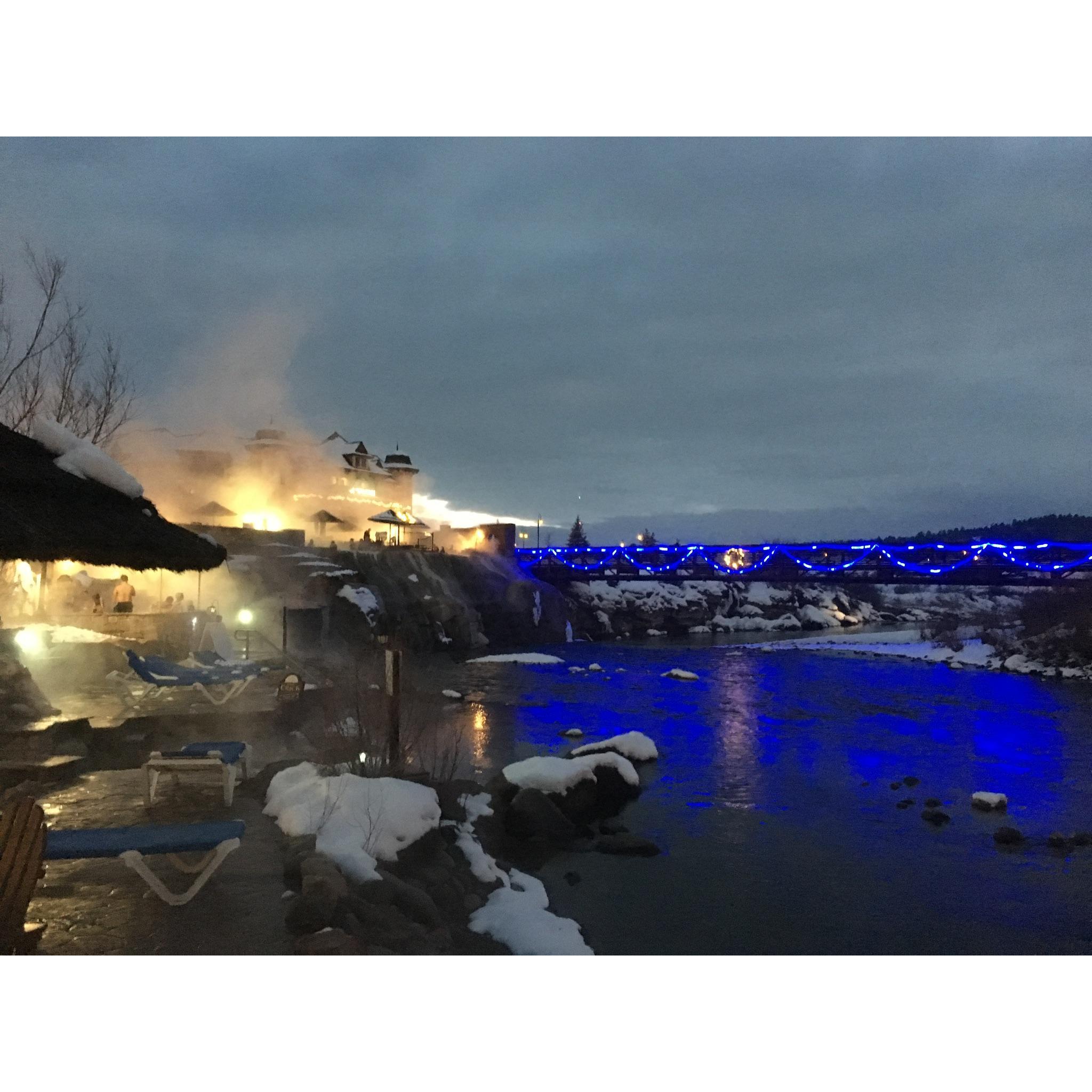 Pagosa Hot Springs, magical.