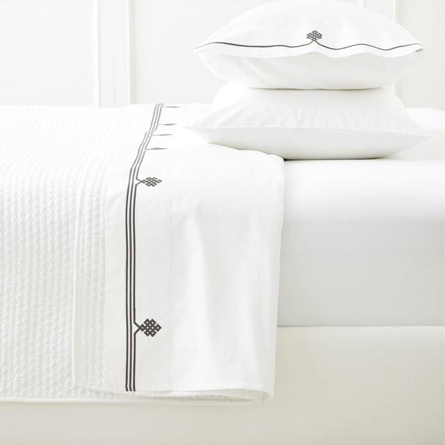 Gobi Embroidered Sheet Set