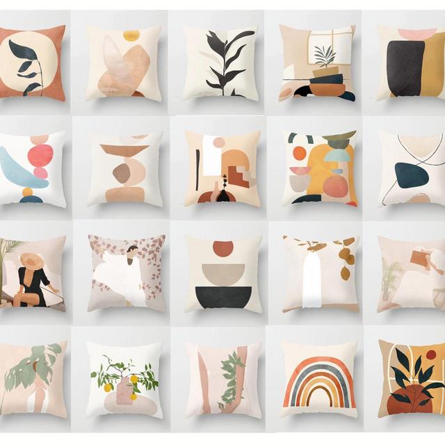 Geometric Pillow covers