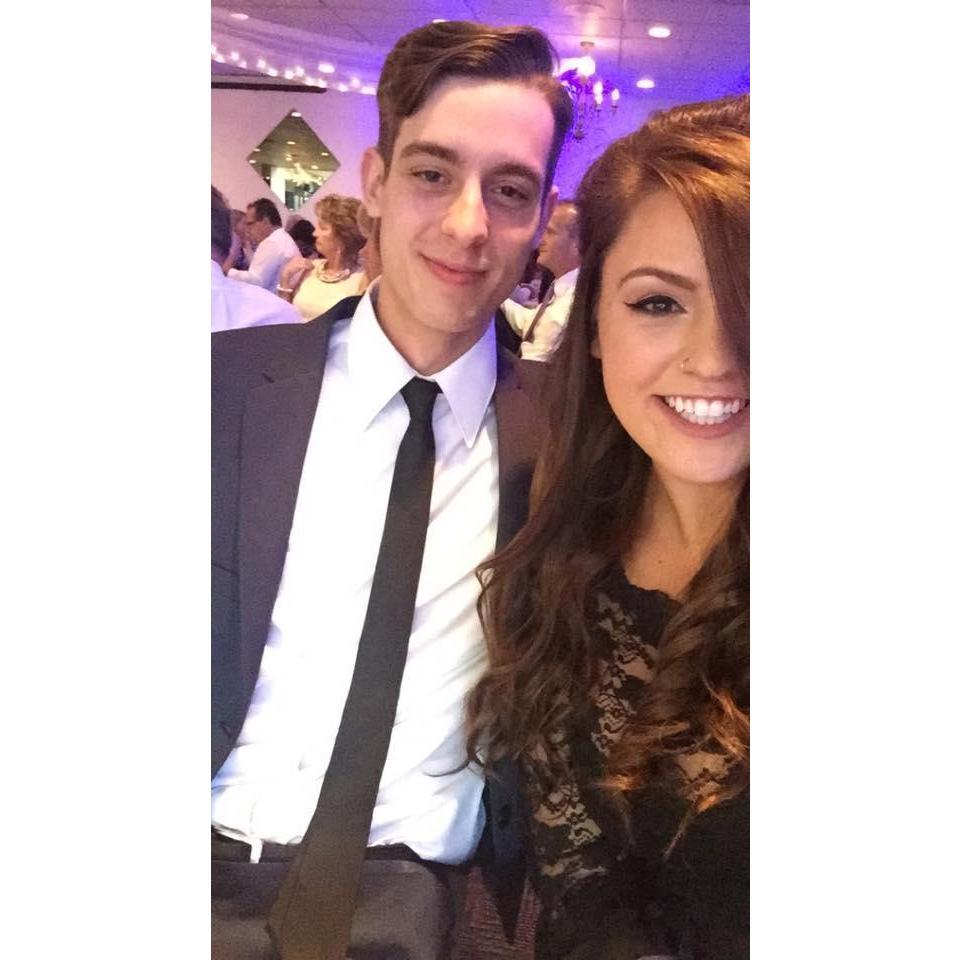 Our first year together - we look so young!