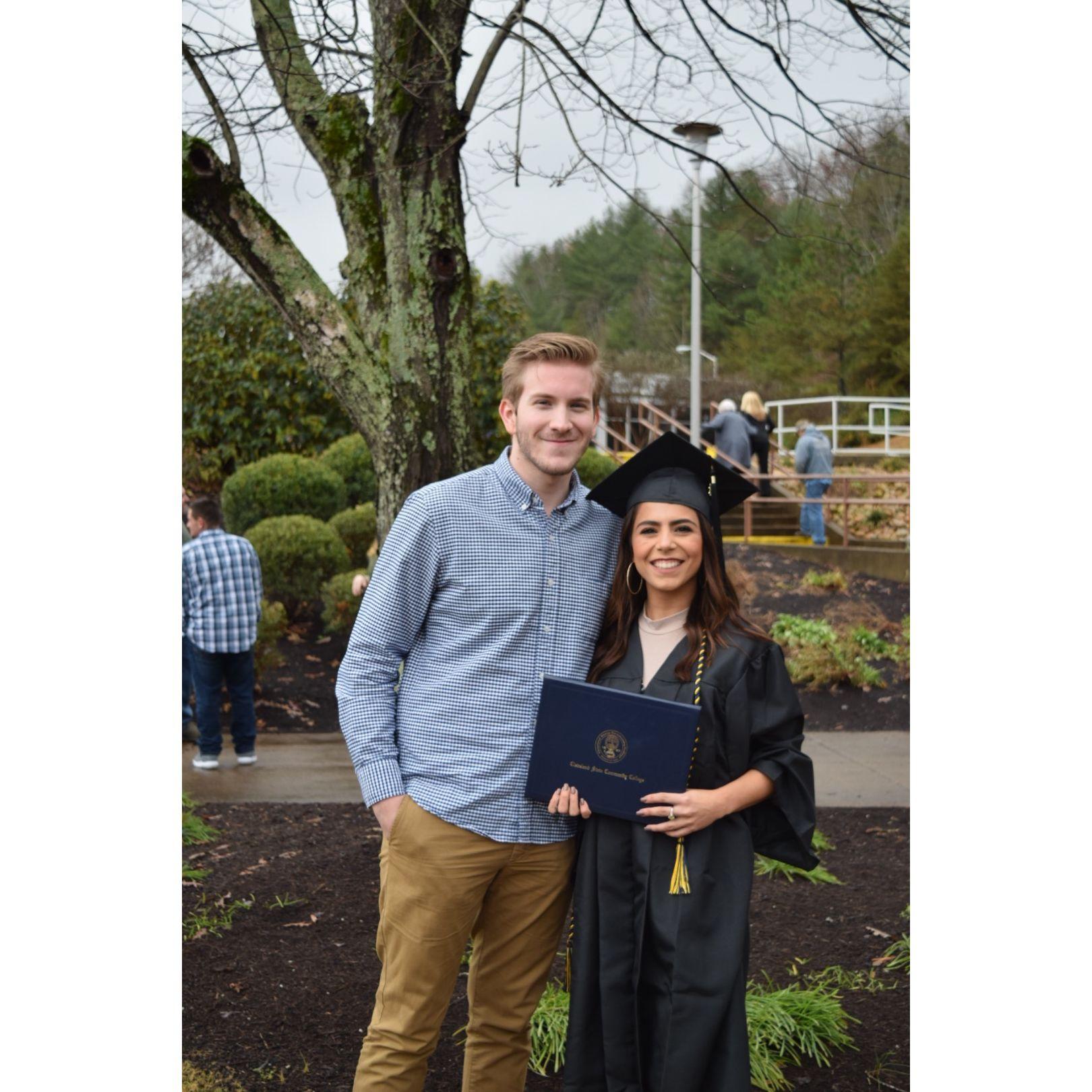 My first college graduation