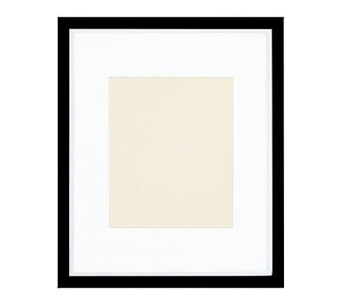 Wood Gallery Single Opening Frame - 8x10 (14x17 overall) - Black