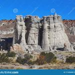 Plaza Blanca Geological Formations