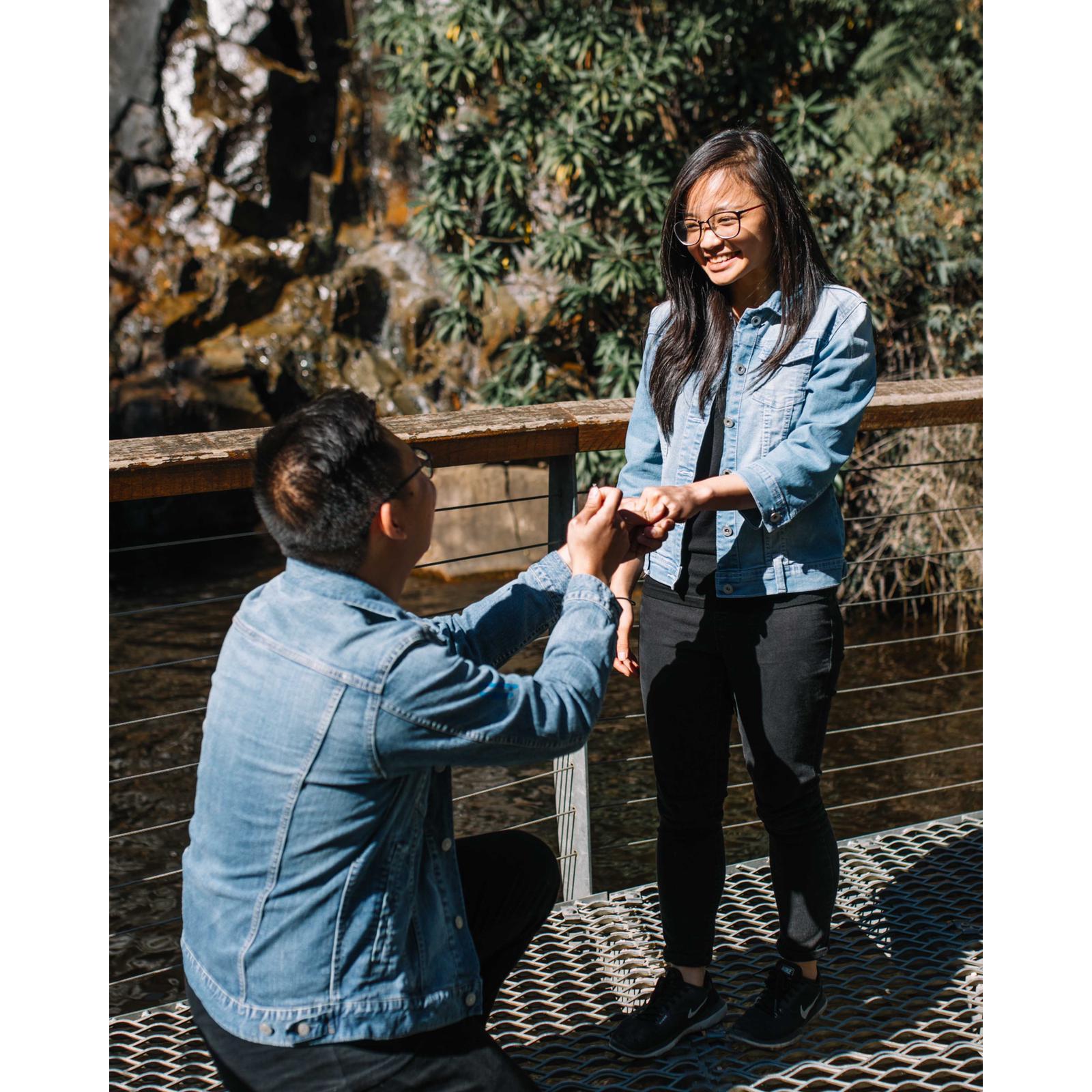 "Will you marry me?"