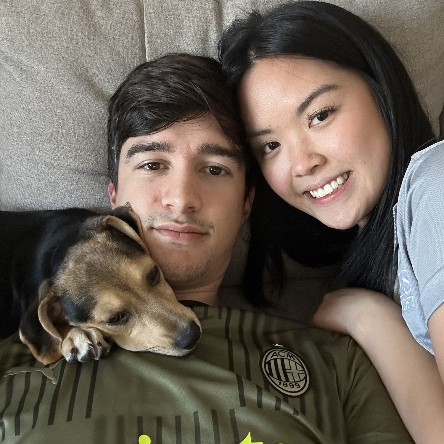 Our 1st month with Koda Bear.