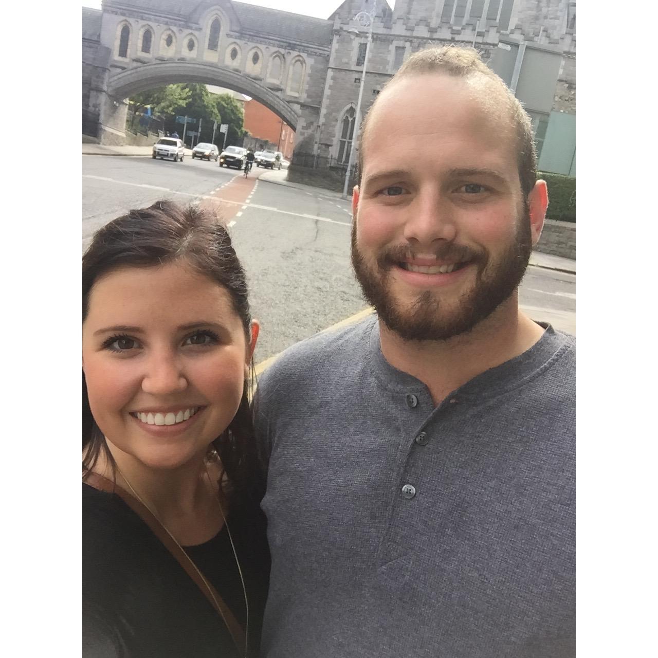 Ireland: Our first overseas vacation together.