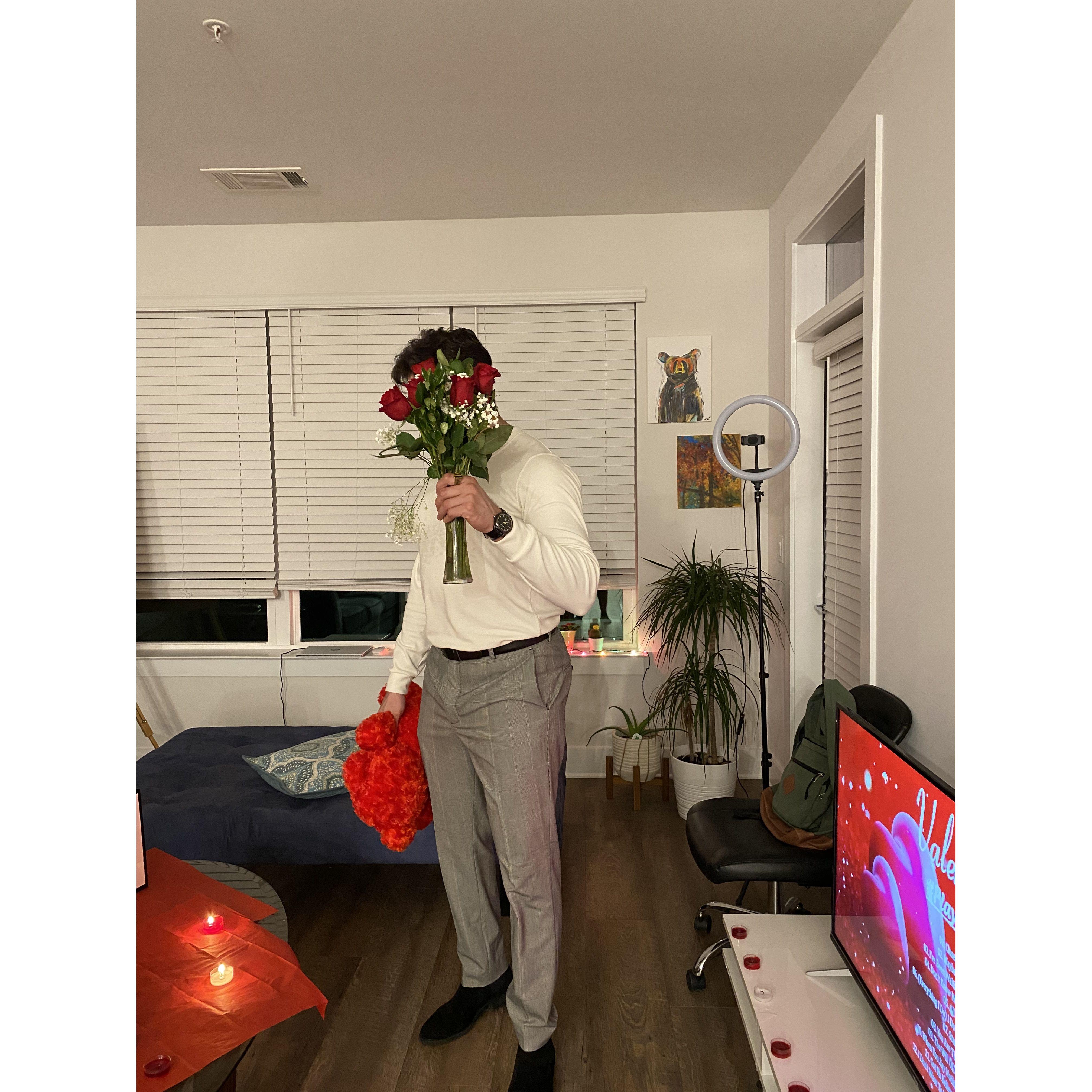 First Valentine’s Day together