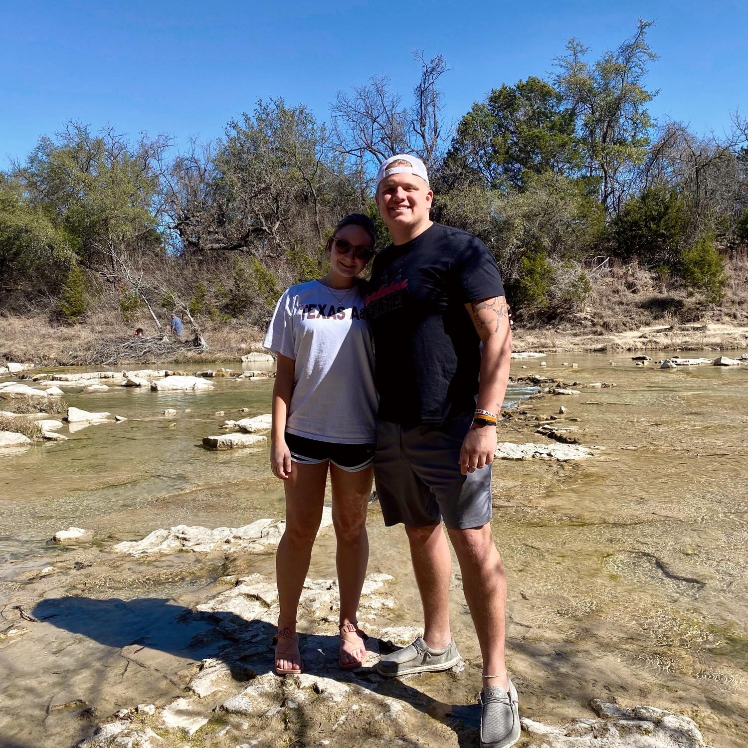This was the first time we went to Dinosaur State Valley, the same place we took our engagement pictures!