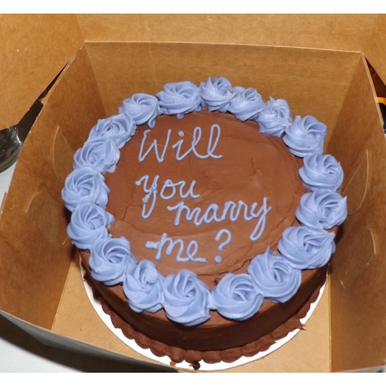 I ordered  a cake for dessert but to my surprise...........