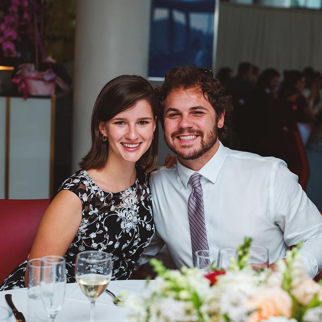 Celebrating the Beyer's wedding