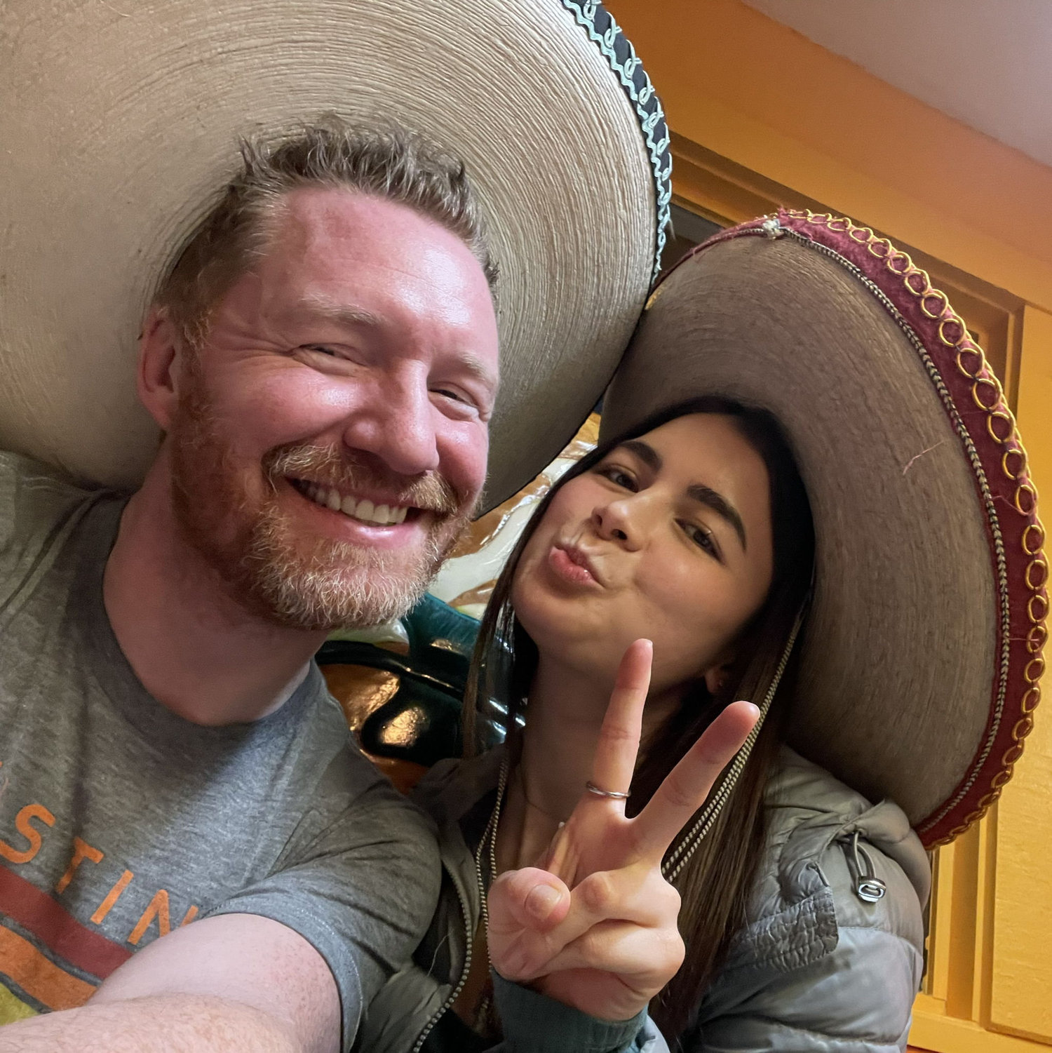 Our first picture together