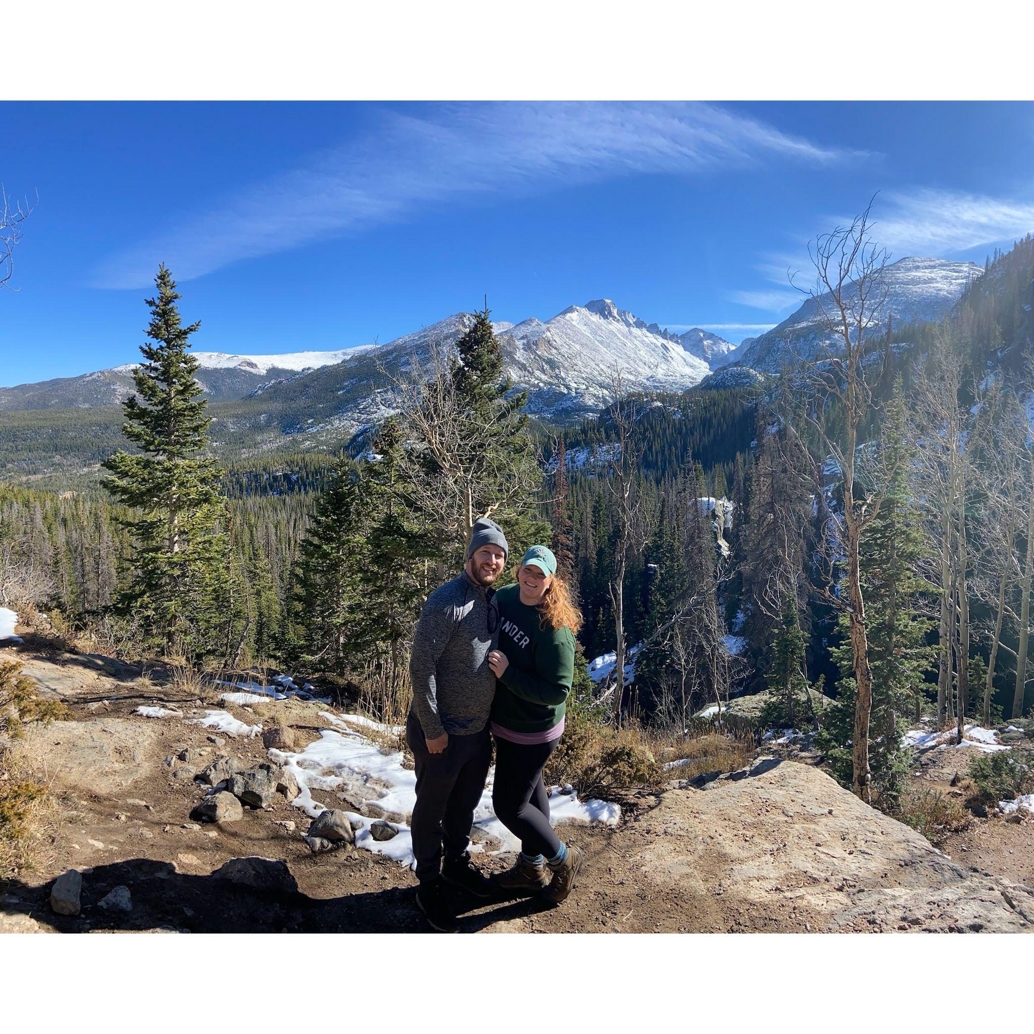 Visiting Rocky Mountain National Park while visiting friends and family in Colorado over my birthday (Oct 2022)