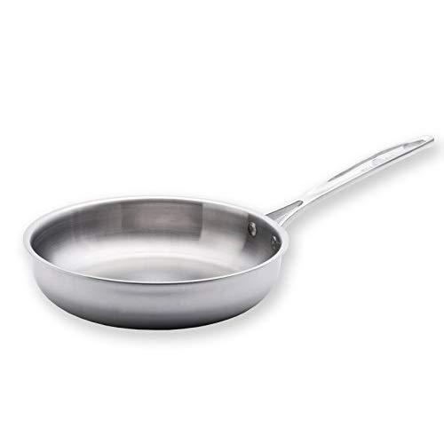 USA Pan Cookware 5-Ply Stainless Steel 10 Inch Sauté Skillet, Oven and Dishwasher Safe, Made in the USA