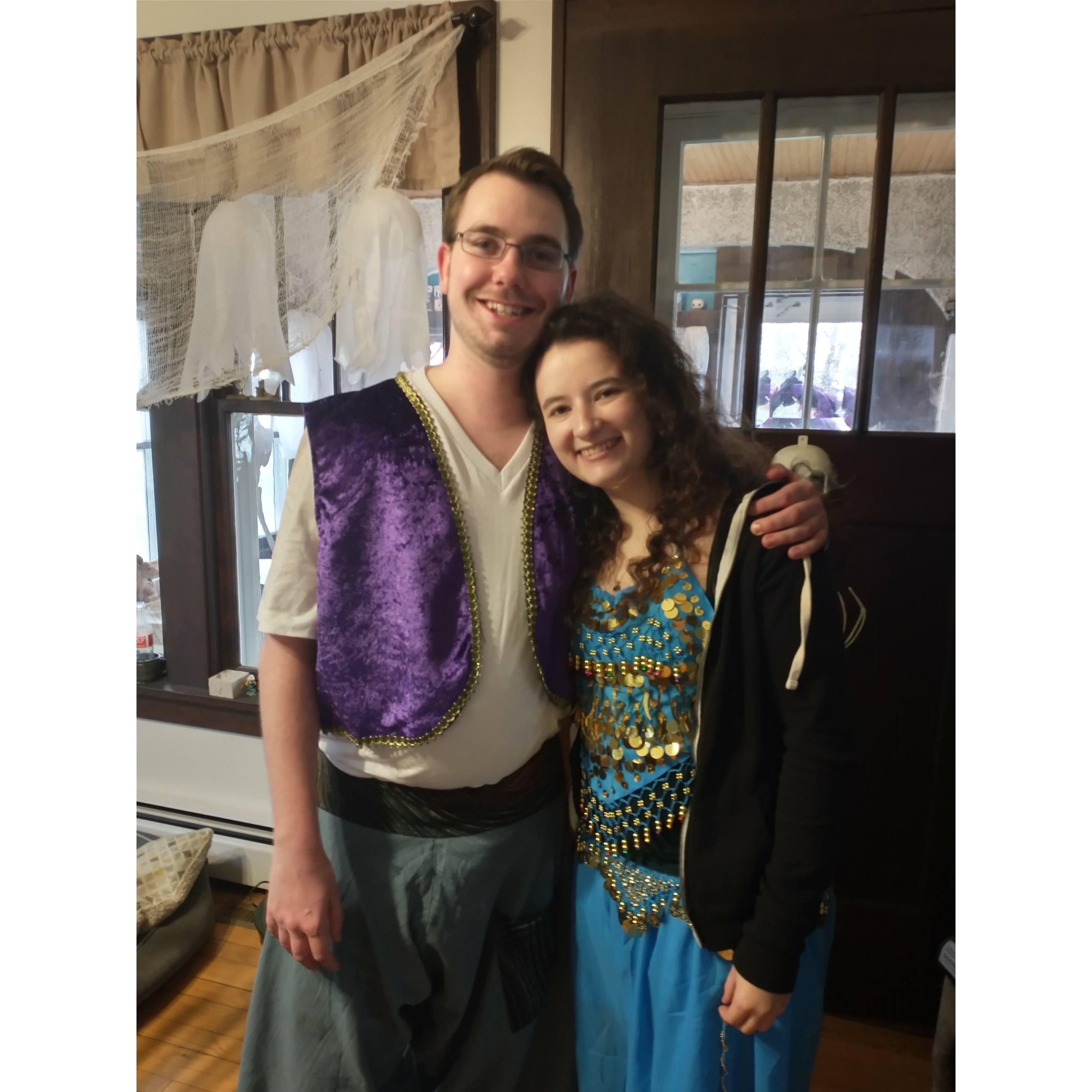 Dressed up for a Happy Halloween!