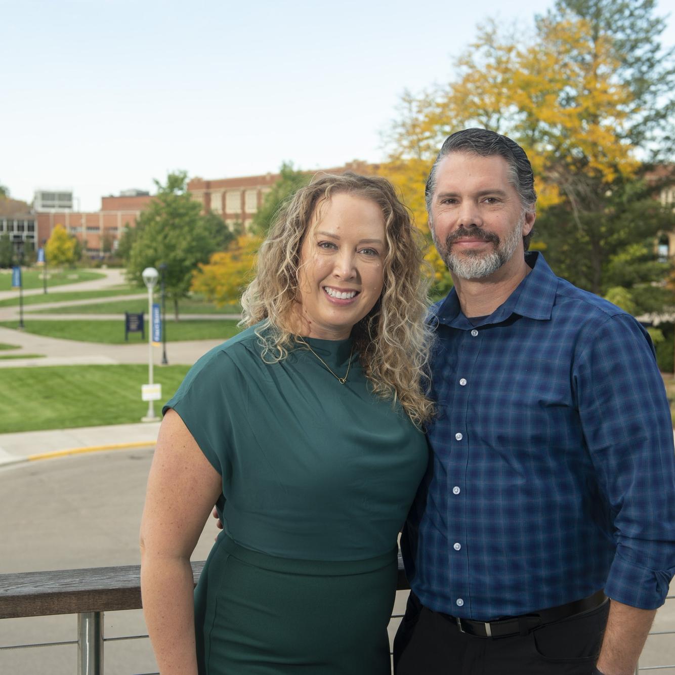 University of Wisconsin Eau Claire's Presidents award ceremony