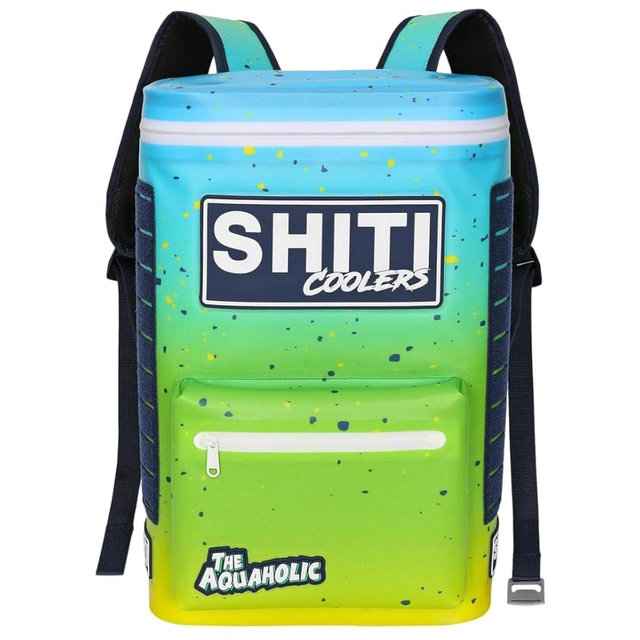 SHITI Coolers Cooler for Camping, Travel, Beach, Soft Lunch Box for Food, Drinks & Ice, Portable, Waterproof 24 Hr Insulated Bag with Shoulder Straps, Customizable