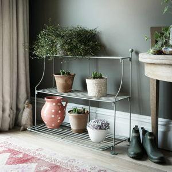 Tiered Plant Stand in Sage