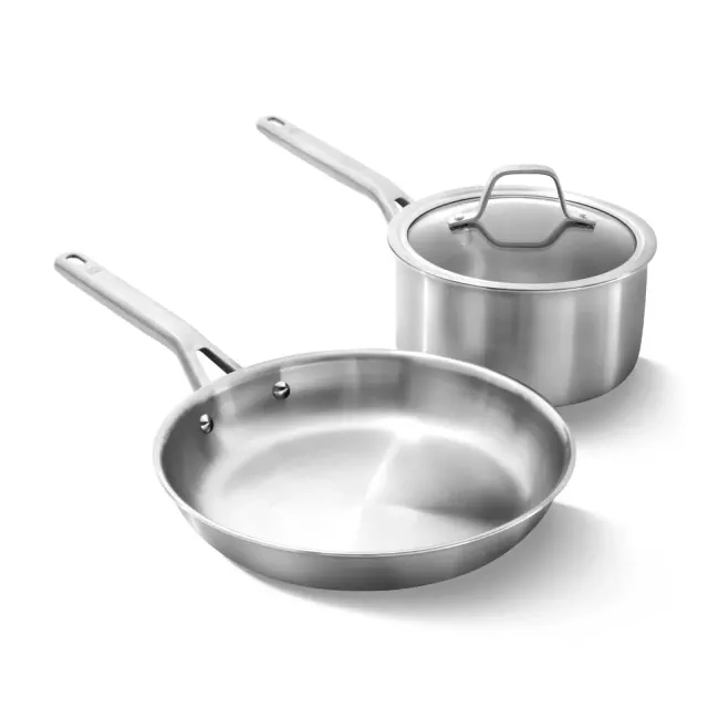 Calphalon 3pc Stainless Steel Cookware Set