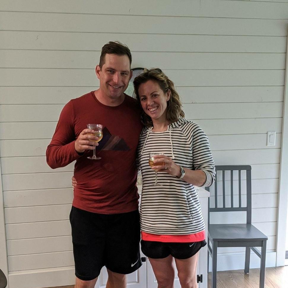 The day we got engaged, September 4, 2020, Keuka Lake, NY