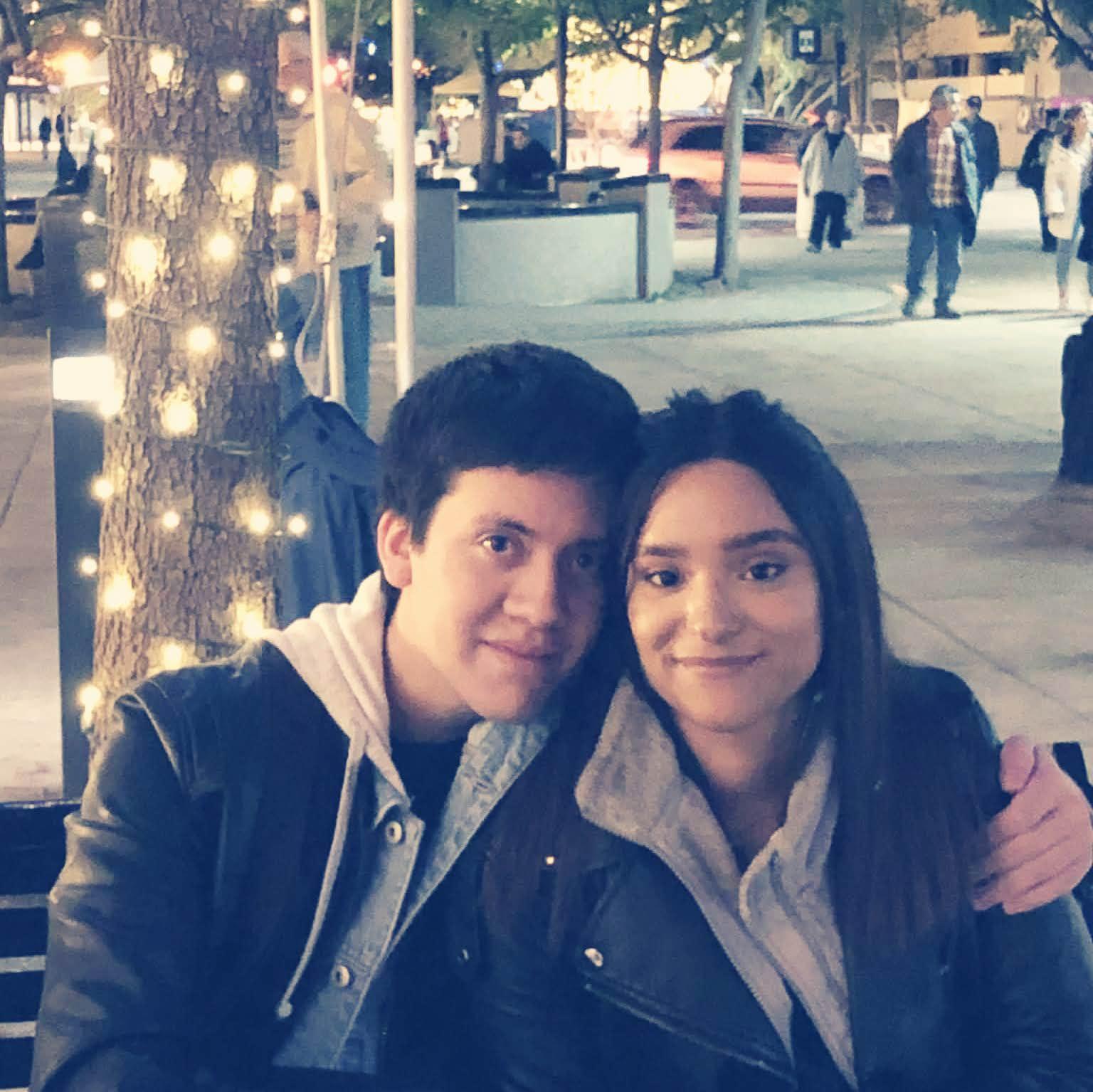 Our first date at the Mission Inn!