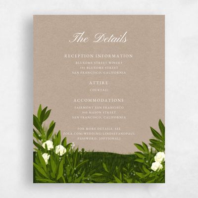 Natural, Brown Wedding Enclosure - Marietta