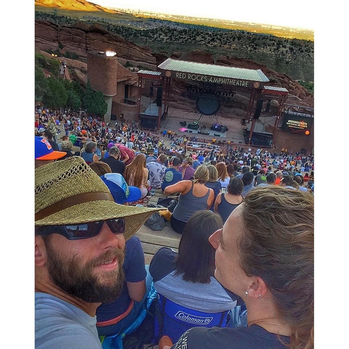 Ray LaMontagne Concert, Red Rocks Amphitheater; September 18, 2016